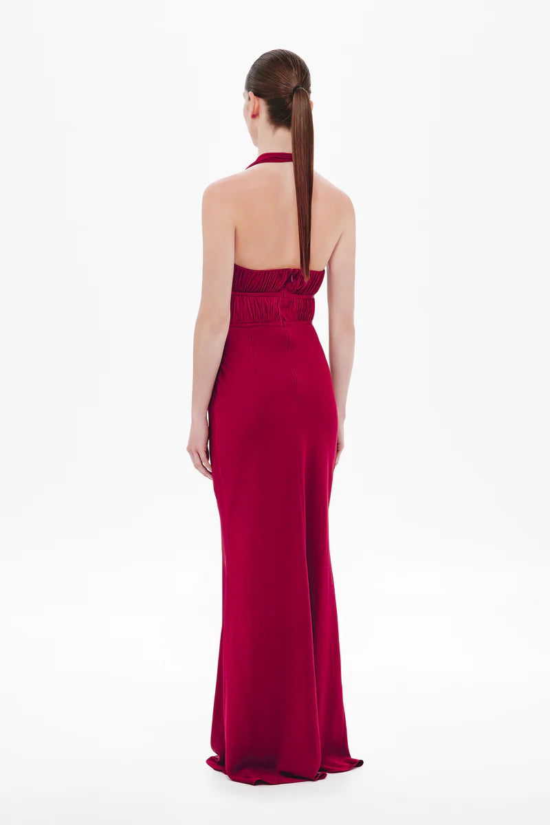 CELINE SATIN DRESS