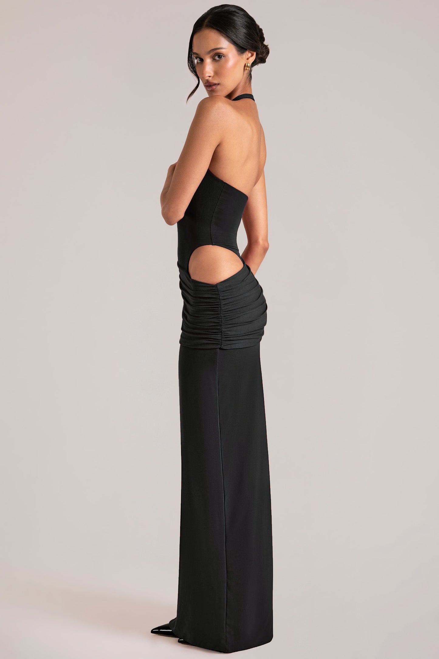 OONA MAXI DRESS BLACK