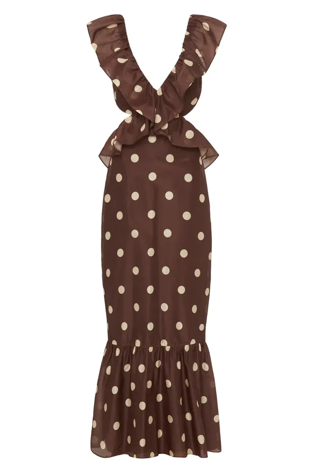 VIVI FRILL MAXI DRESS