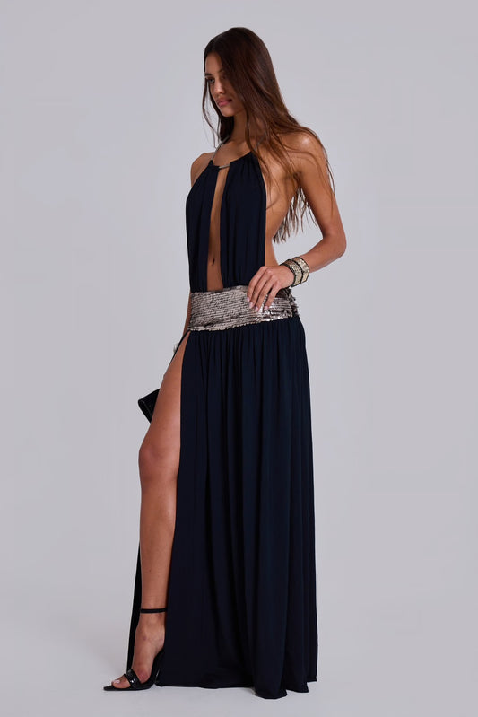 ORYX MAXI DRESS BLACK