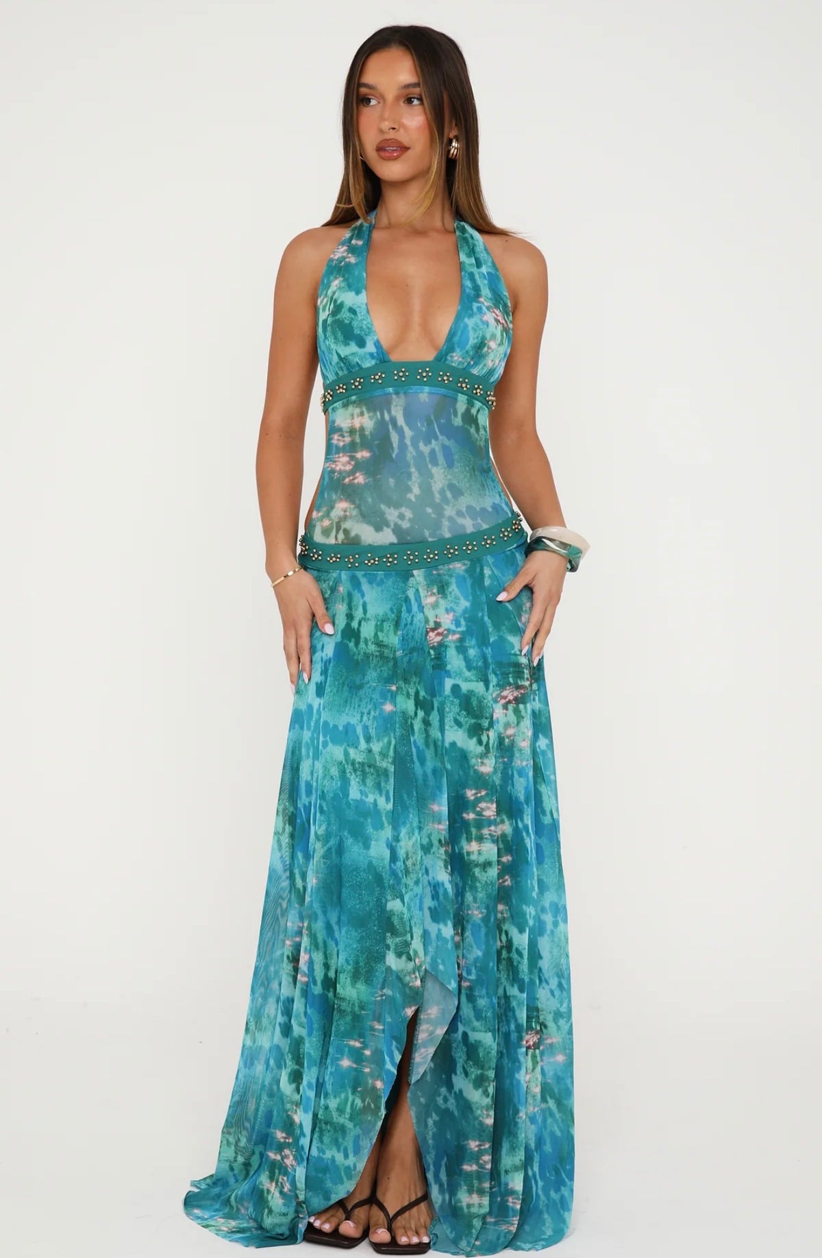 LIGHTS CAMERA ACTION MAXI BLUE