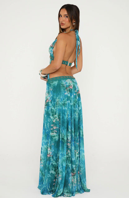 LIGHTS CAMERA ACTION MAXI BLUE