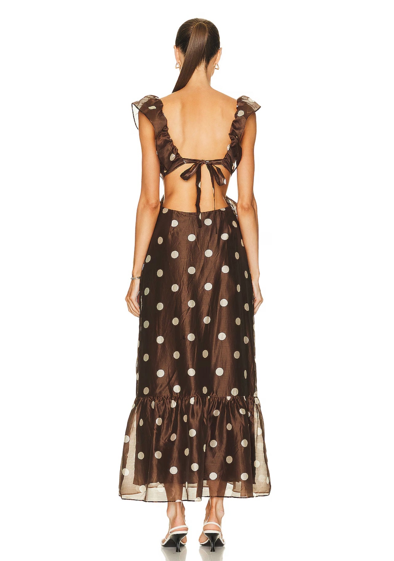 VIVI FRILL MAXI DRESS