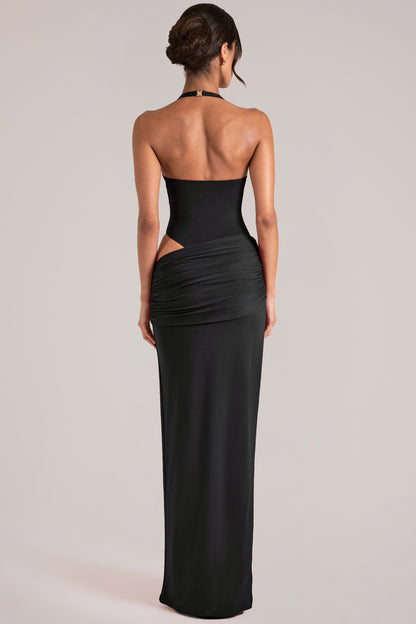 OONA MAXI DRESS BLACK