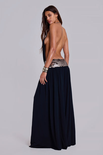 ORYX MAXI DRESS BLACK