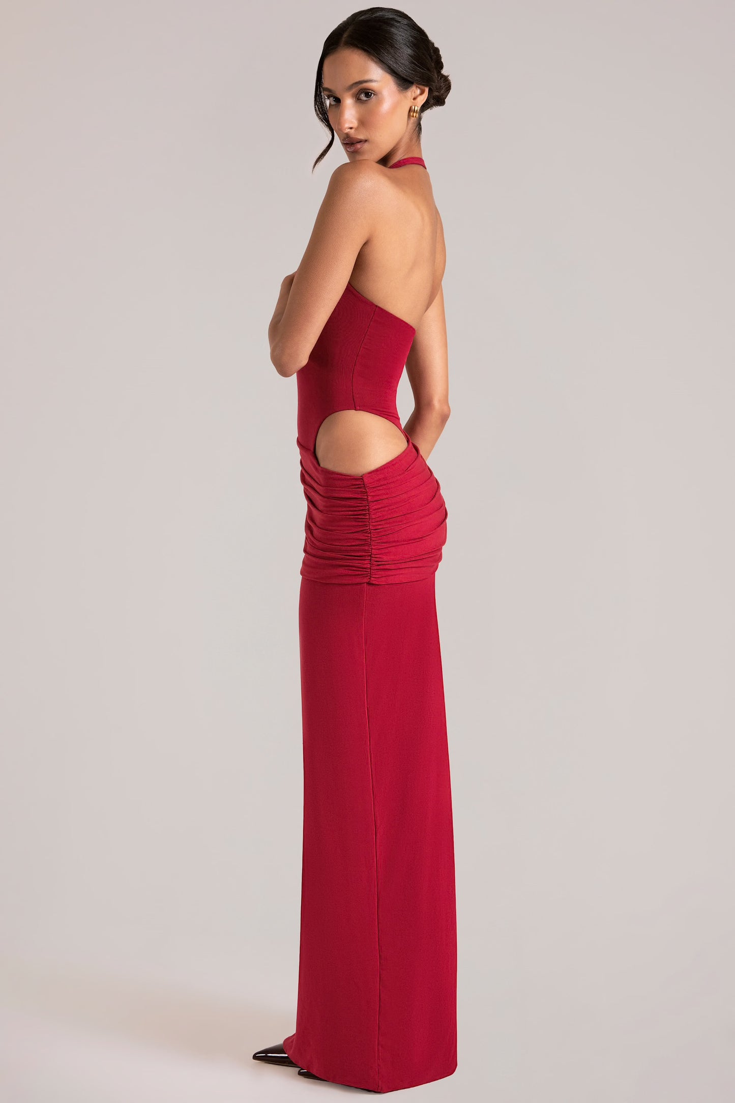 OONA MAXI DRESS RED