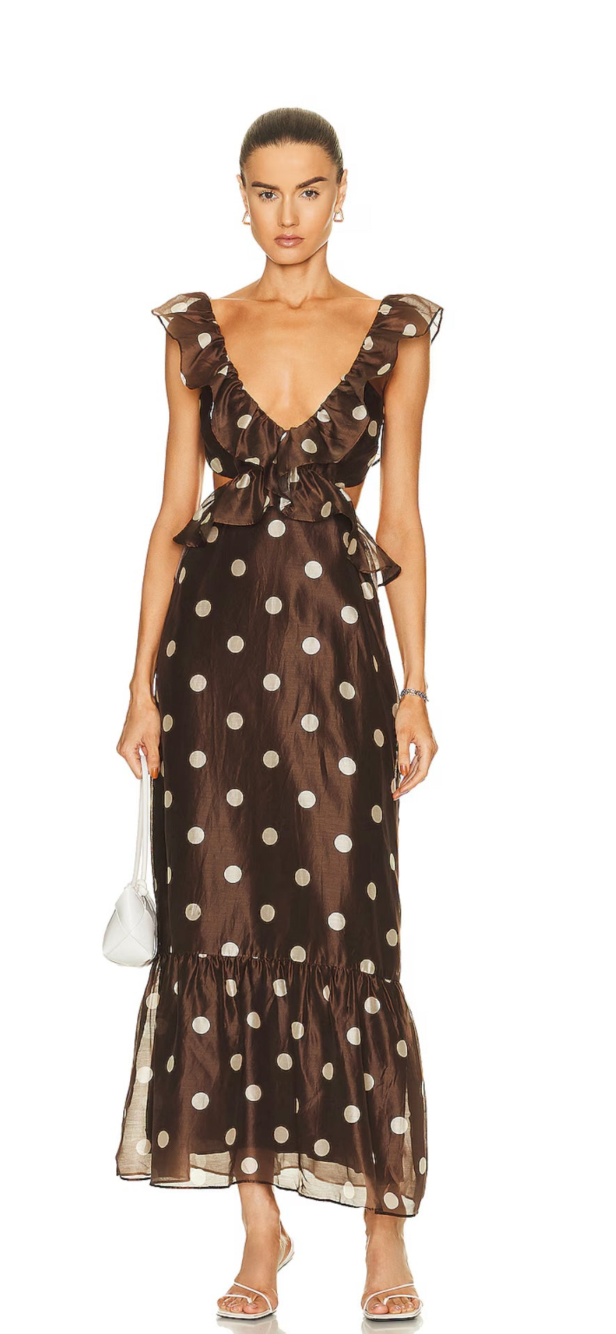VIVI FRILL MAXI DRESS